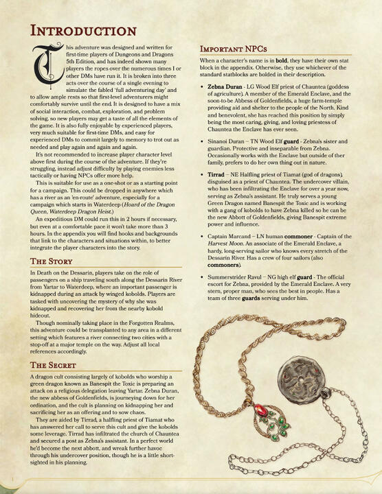 Death on the Dessarin - Page 1